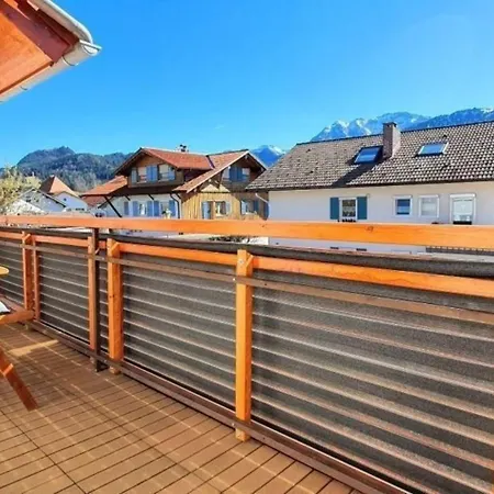 Apartment Mit Kueche, Bad Und Sued Balkon Und Bergblick Pfronten